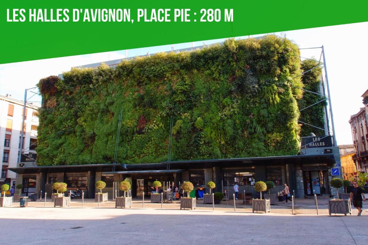 Ferienwohnung Le Cocon Des Halles 3 - Intra Muros - Ac Clim - Wifi Avignon Exterior foto